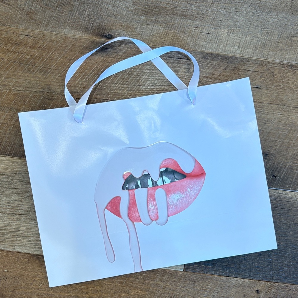 Kylie cosmetics paper bag - 10th anniversary